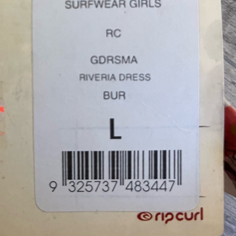 Ripcurl Riveria maxi dress burgundy floral print - Picture 5 of 5